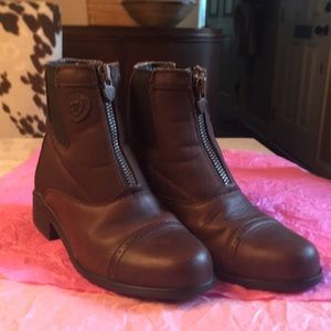 Youth Heritage Spirt Zip Paddock Boot